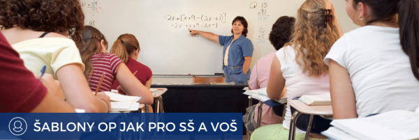 Start šablon OP JAK pro SŠ a VOŠ I