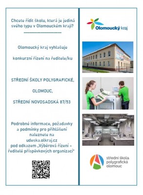 Vyhlášení konkurzního řízení na ředitele školské příspěvkové organizace