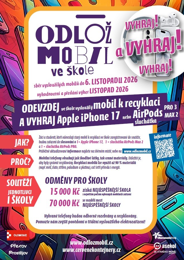 ODLOŽ MOBIL ve škole 2026