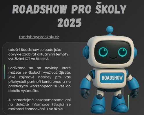 Roadshow pro školy 2025