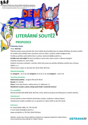 Den Země - literární soutěž