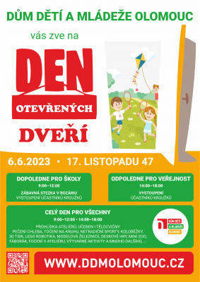 Dům dětí a mládeže Olomouc - Den otevřených dveří